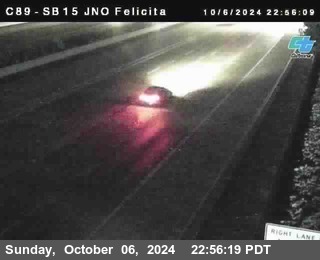 SB 15 at Felicita Road