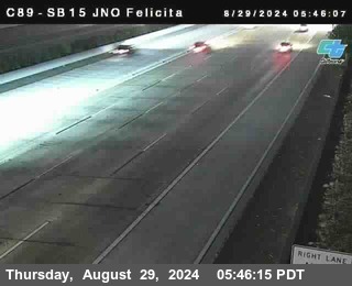 SB 15 at Felicita Road