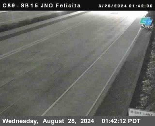 SB 15 at Felicita Road