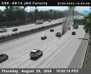 SB 15 at Felicita Road