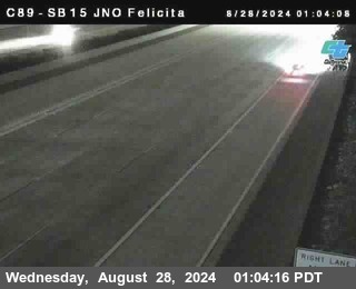 SB 15 at Felicita Road