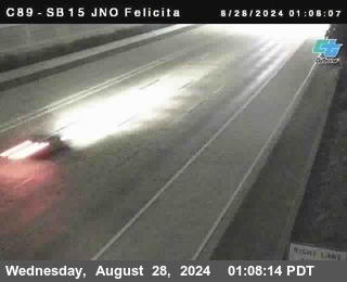 SB 15 at Felicita Road