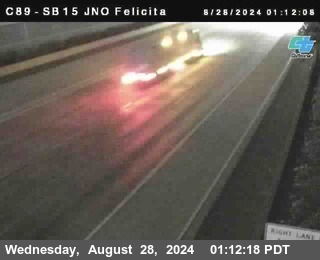 SB 15 at Felicita Road