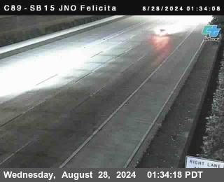 SB 15 at Felicita Road