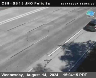 SB 15 at Felicita Road