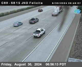 SB 15 at Felicita Road