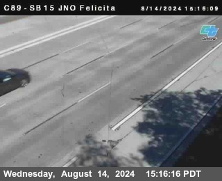 SB 15 at Felicita Road