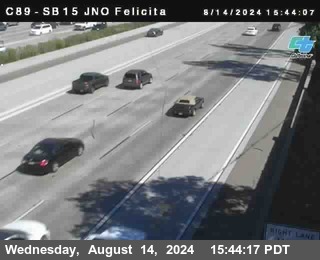 SB 15 at Felicita Road