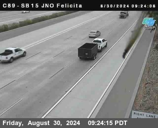 SB 15 at Felicita Road