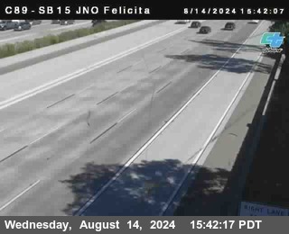 SB 15 at Felicita Road