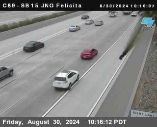 SB 15 at Felicita Road