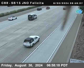 SB 15 at Felicita Road