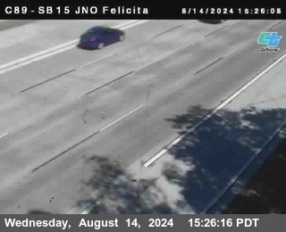 SB 15 at Felicita Road