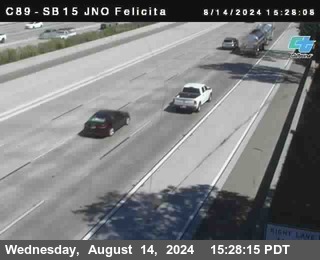 SB 15 at Felicita Road