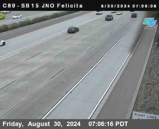 SB 15 at Felicita Road