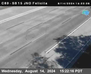 SB 15 at Felicita Road