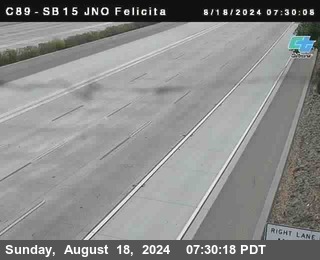 SB 15 at Felicita Road