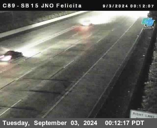 SB 15 at Felicita Road