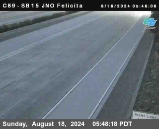 SB 15 at Felicita Road