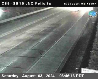 SB 15 at Felicita Road