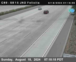 SB 15 at Felicita Road