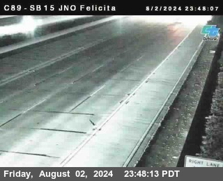 SB 15 at Felicita Road