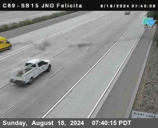 SB 15 at Felicita Road