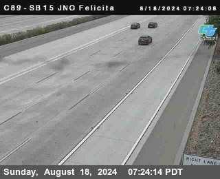 SB 15 at Felicita Road