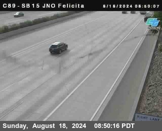 SB 15 at Felicita Road