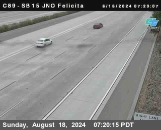 SB 15 at Felicita Road