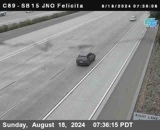 SB 15 at Felicita Road