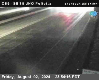 SB 15 at Felicita Road