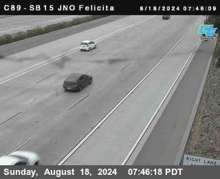 SB 15 at Felicita Road