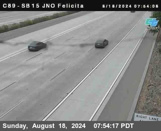 SB 15 at Felicita Road