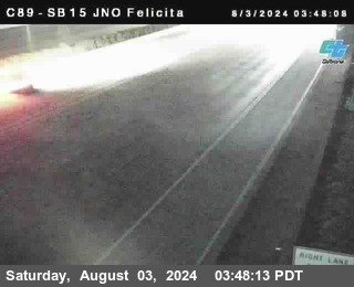 SB 15 at Felicita Road