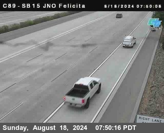 SB 15 at Felicita Road