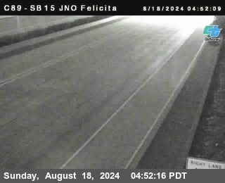 SB 15 at Felicita Road