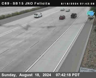 SB 15 at Felicita Road