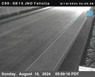 SB 15 at Felicita Road