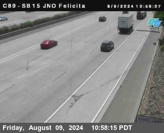 SB 15 at Felicita Road