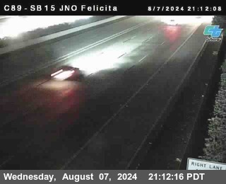 SB 15 at Felicita Road