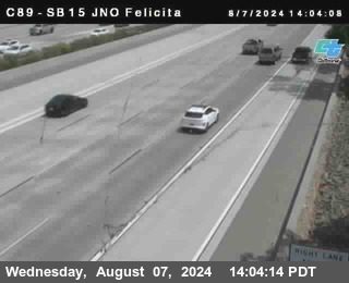 SB 15 at Felicita Road