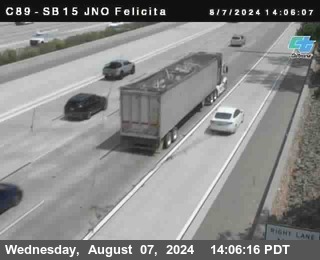 SB 15 at Felicita Road