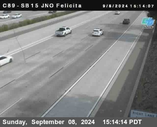 SB 15 at Felicita Road