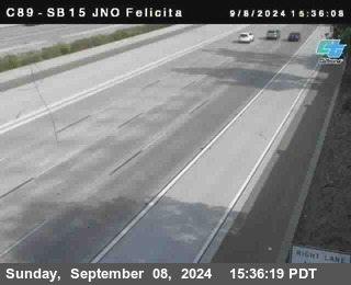 SB 15 at Felicita Road