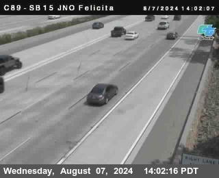 SB 15 at Felicita Road