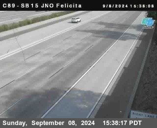 SB 15 at Felicita Road