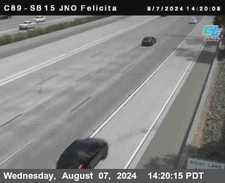 SB 15 at Felicita Road