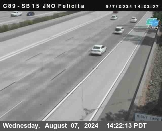 SB 15 at Felicita Road