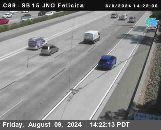 SB 15 at Felicita Road